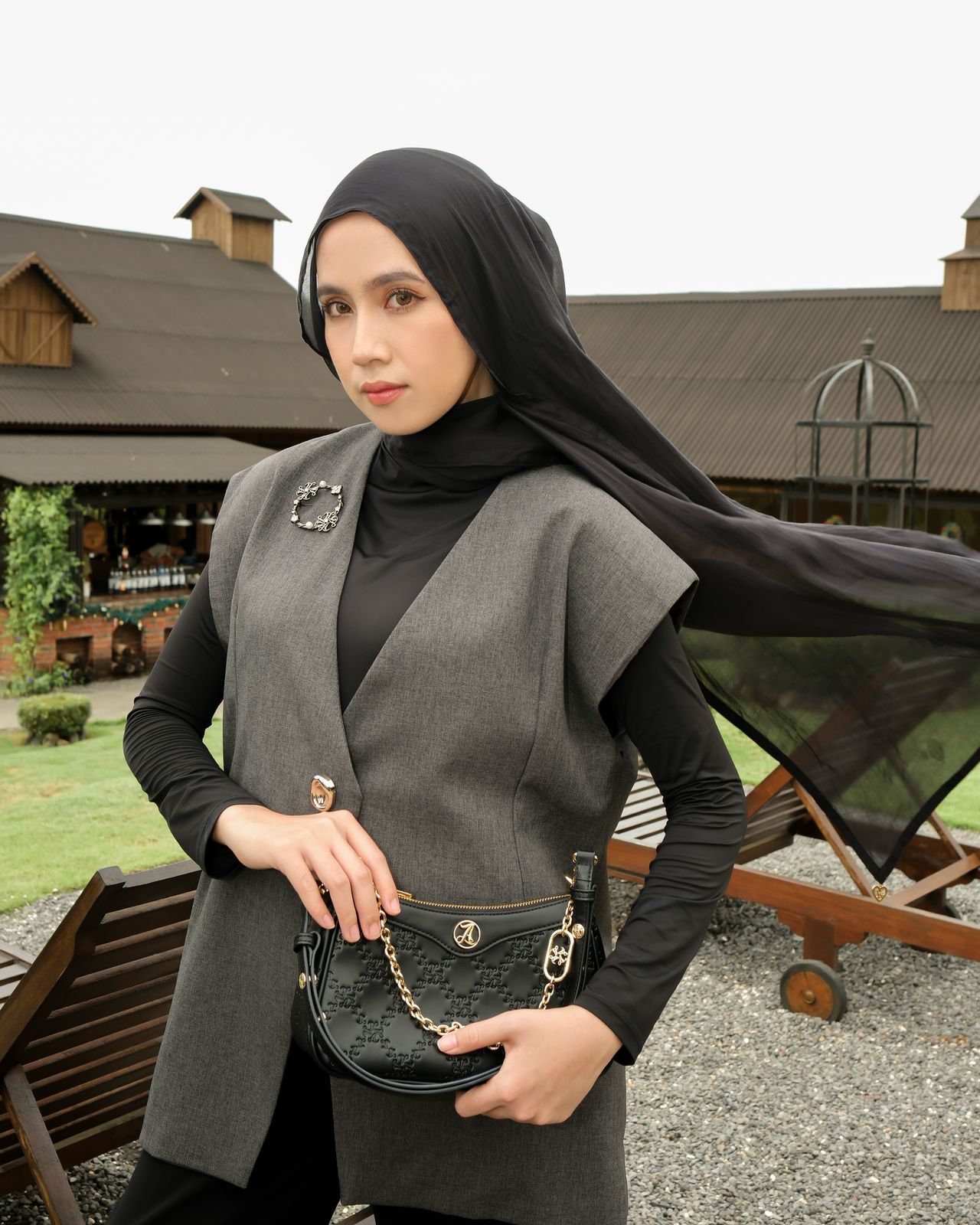 Ayu by Ayu Lestari - Flowy Pashmina