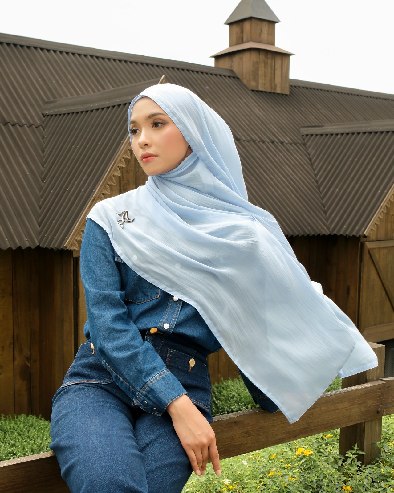 Ayu by Ayu Lestari - Flowy Pashmina