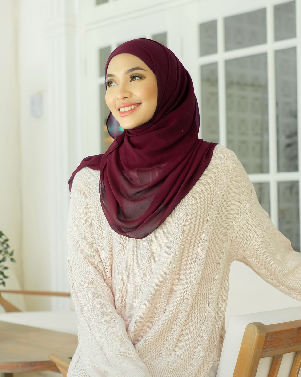 Ayu by Ayu Lestari - The Twine Pashmina (Love Edition)