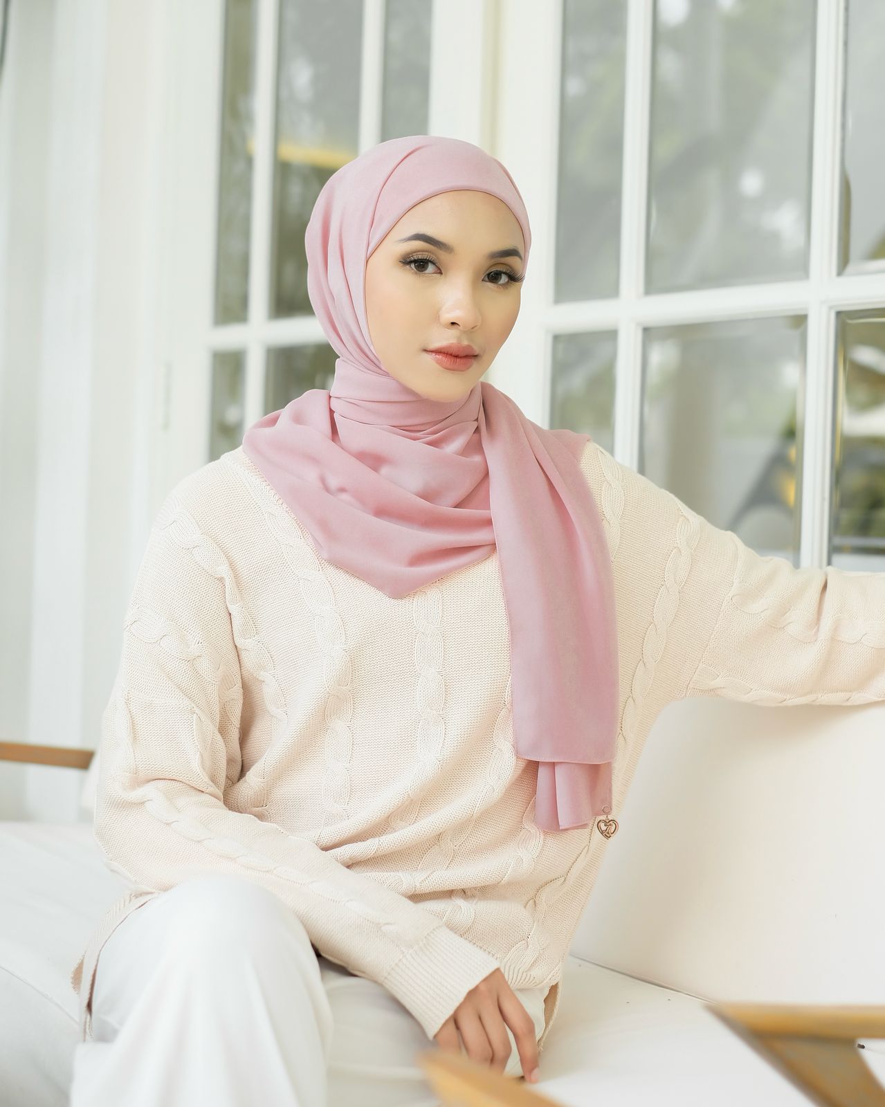 Ayu by Ayu Lestari - The Twine Pashmina (Love Edition)