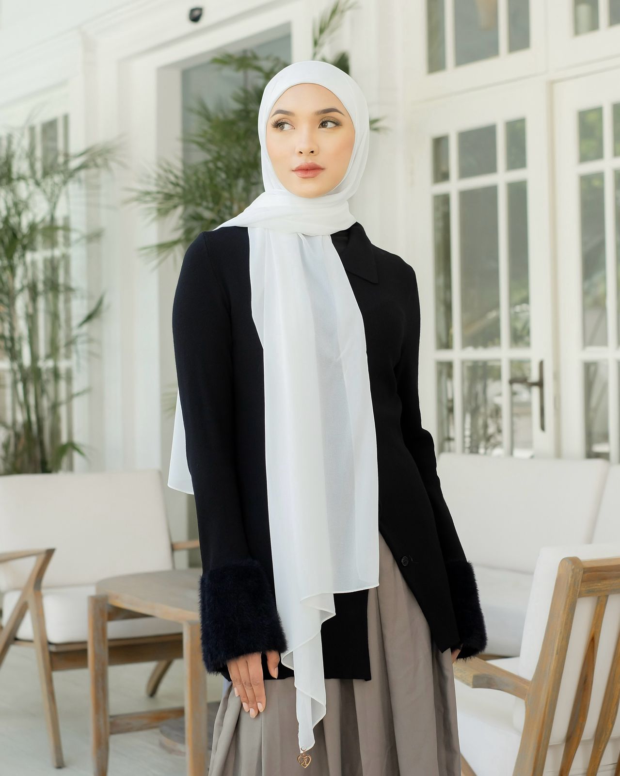 Ayu by Ayu Lestari - The Twine Pashmina (Love Edition)