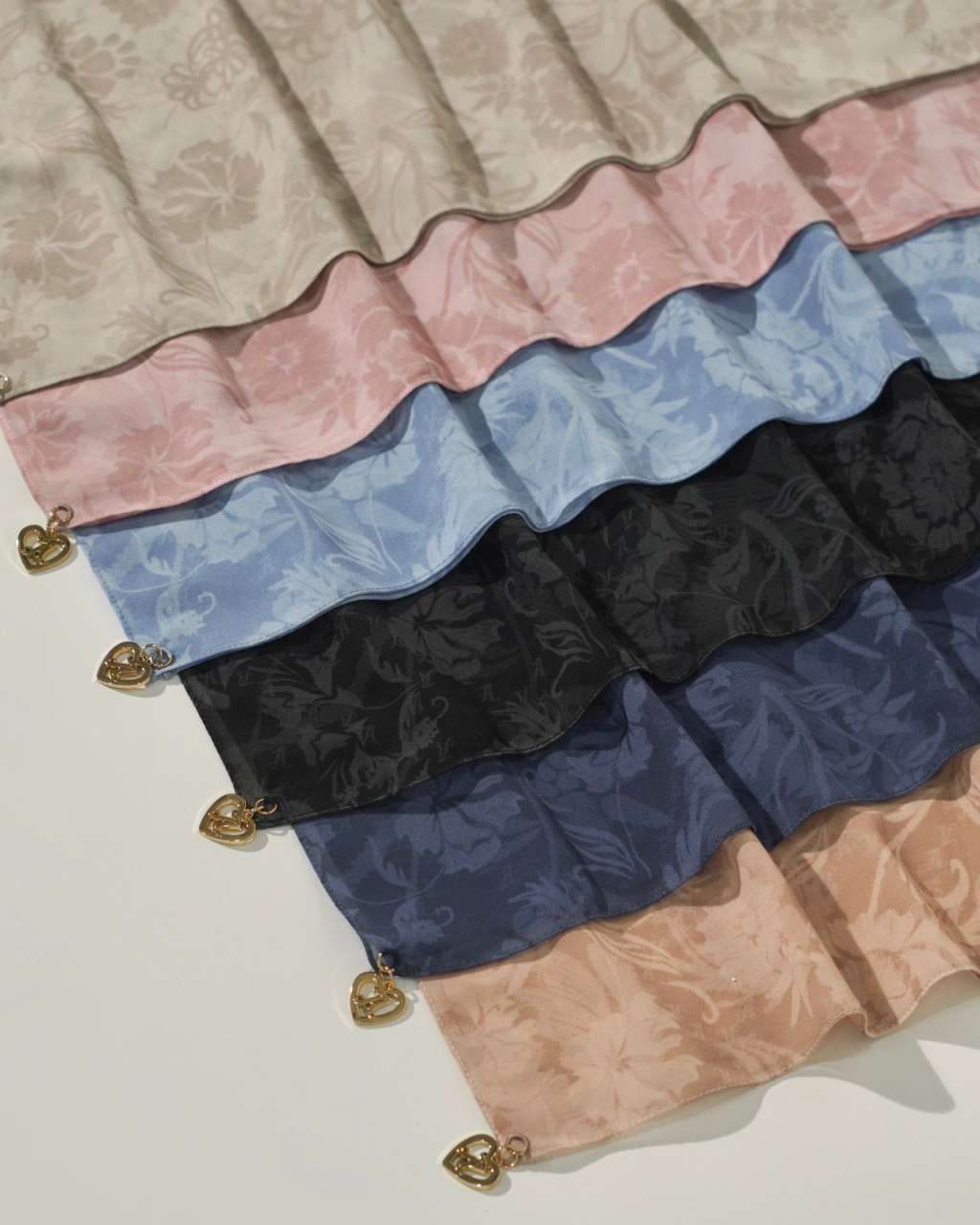 Twine Floral Pashmina