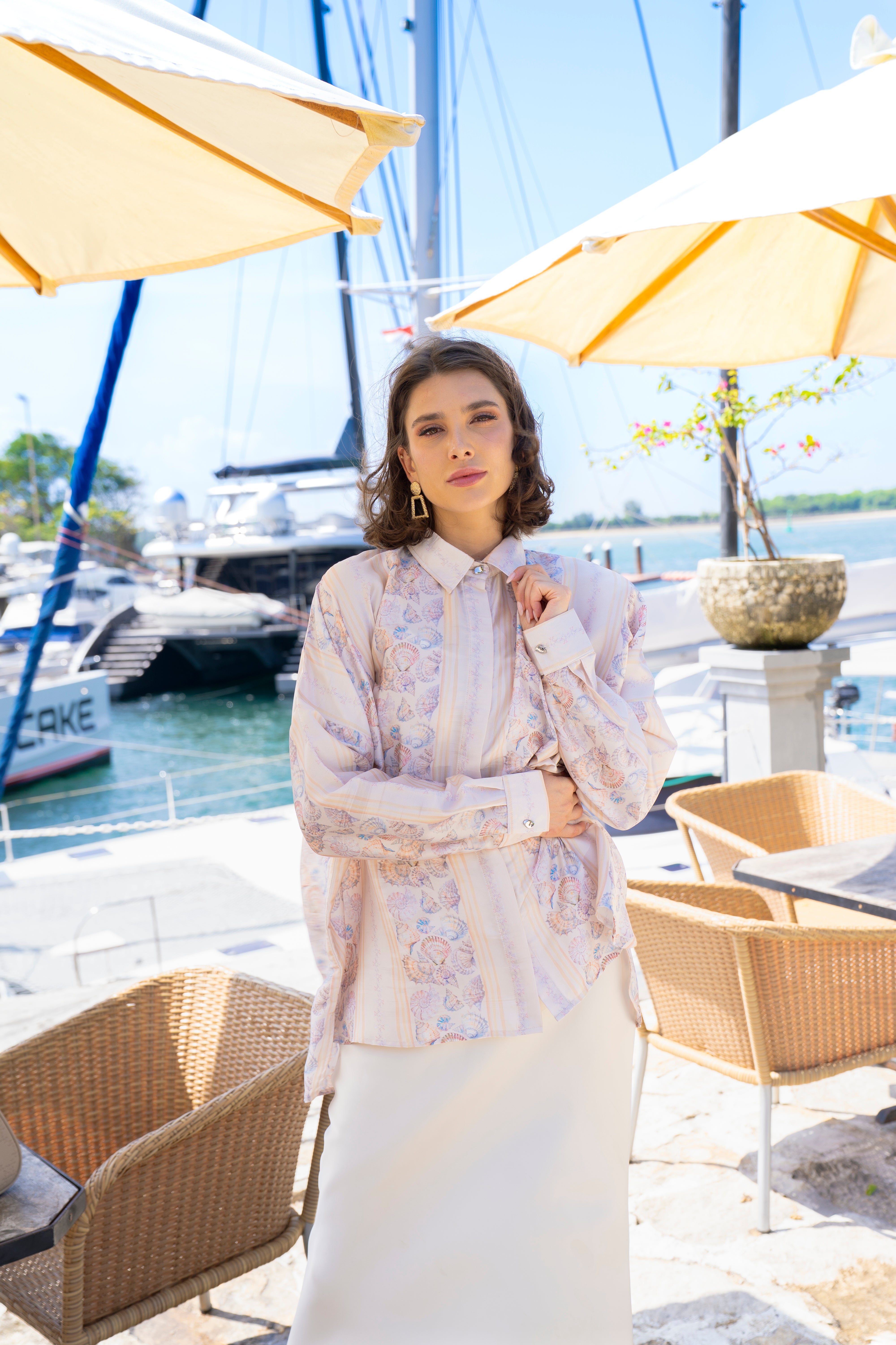 By the Sea Shore - Oversize Shirt (Sunkissed)